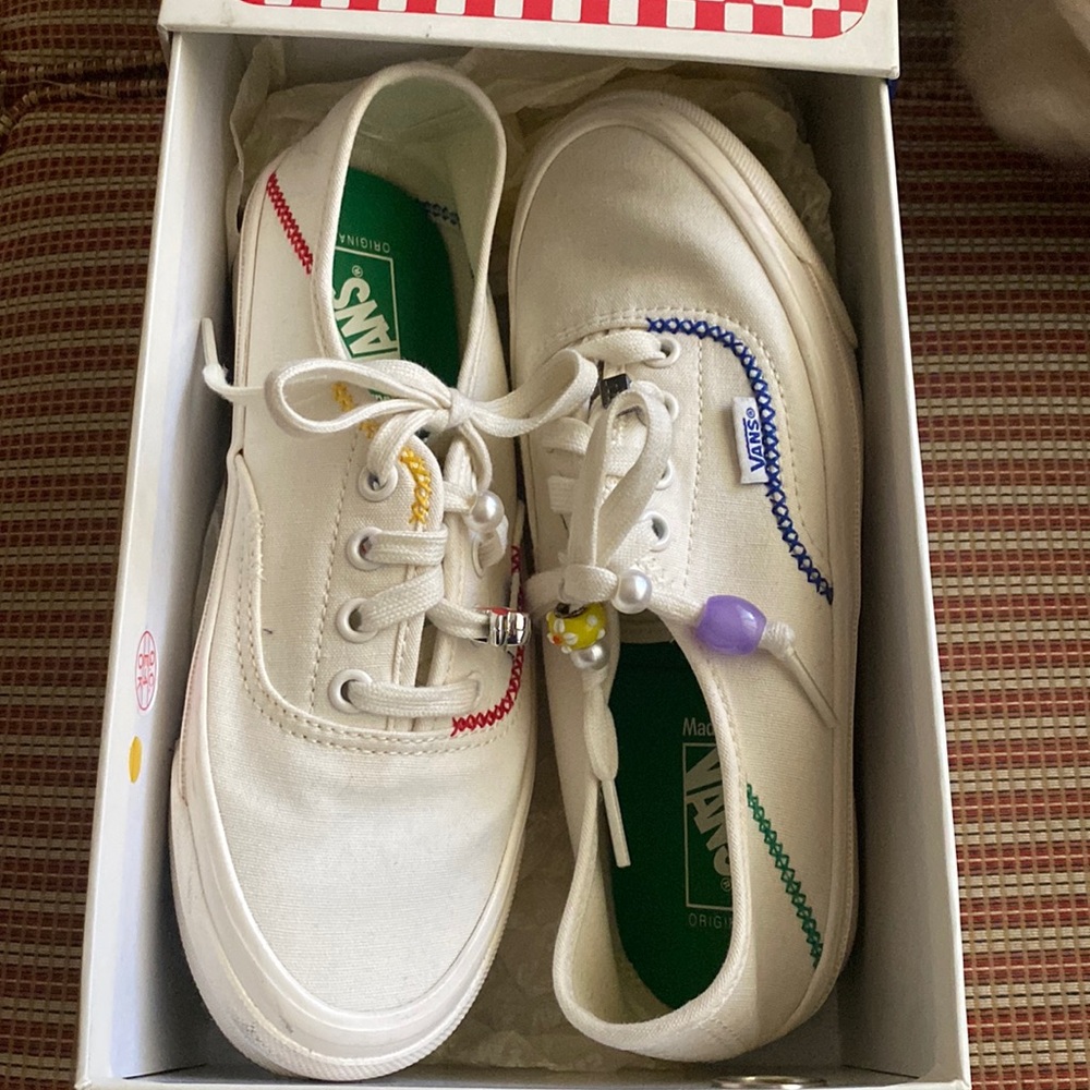 Mad happy vans low top